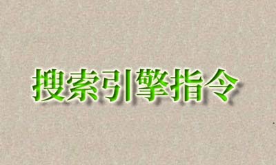 高级搜索指令大全